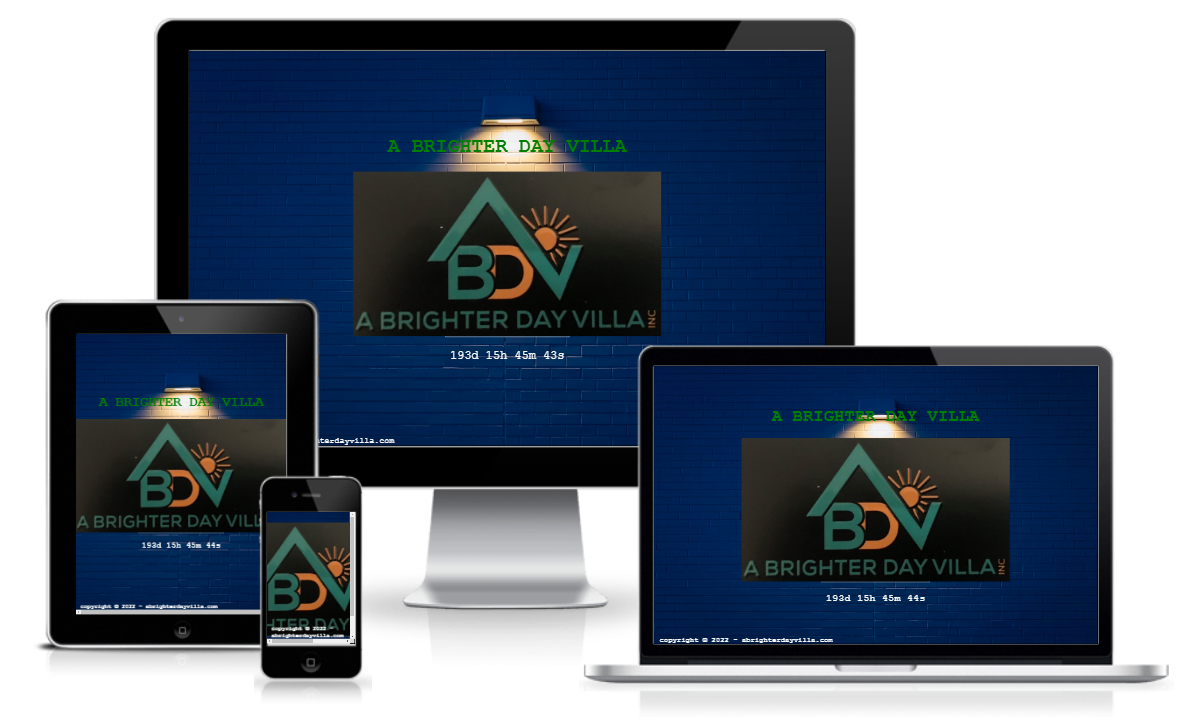 A Brighter Day Villa website