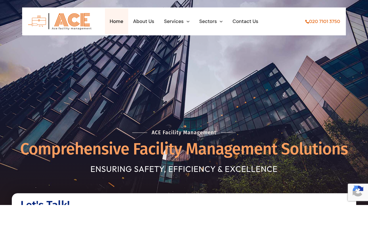 ACE Facility Management website