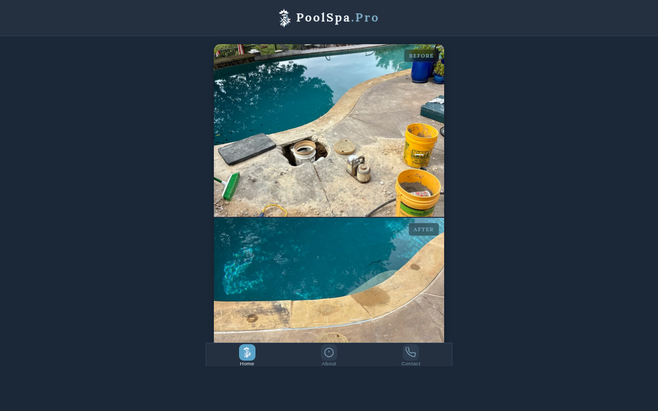 PoolSpa.Pro app screenshot